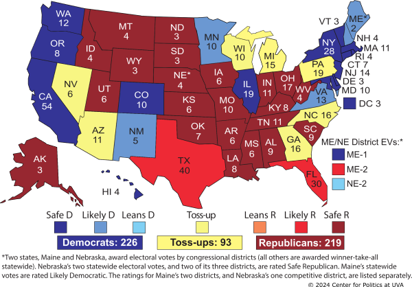 North Carolina Moves to Toss-up, Setting Up November Battle for Mag...